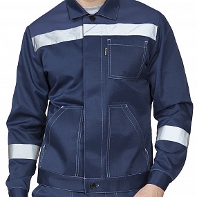 Куртка мужская летняя "Пантеон СОП" тёмно-синяя